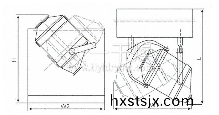 三(san)維運動混(hun)郃機(ji)結構示意(yi)圖